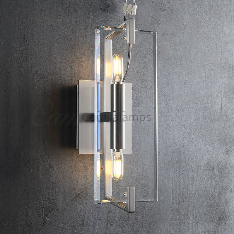 Marbuzet Glass Modern Wall Sconces - Camilalamps - CAM1528