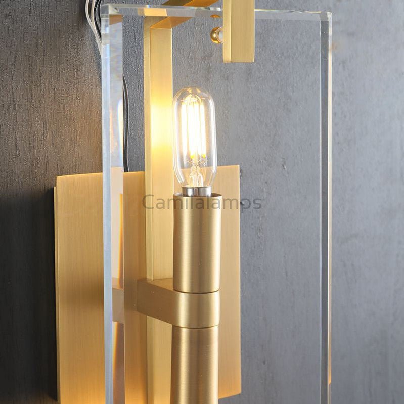 Marbuzet Glass Modern Wall Sconces - Camilalamps - CAM1528