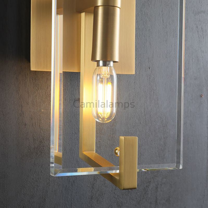 Marbuzet Glass Modern Wall Sconces - Camilalamps - CAM1528