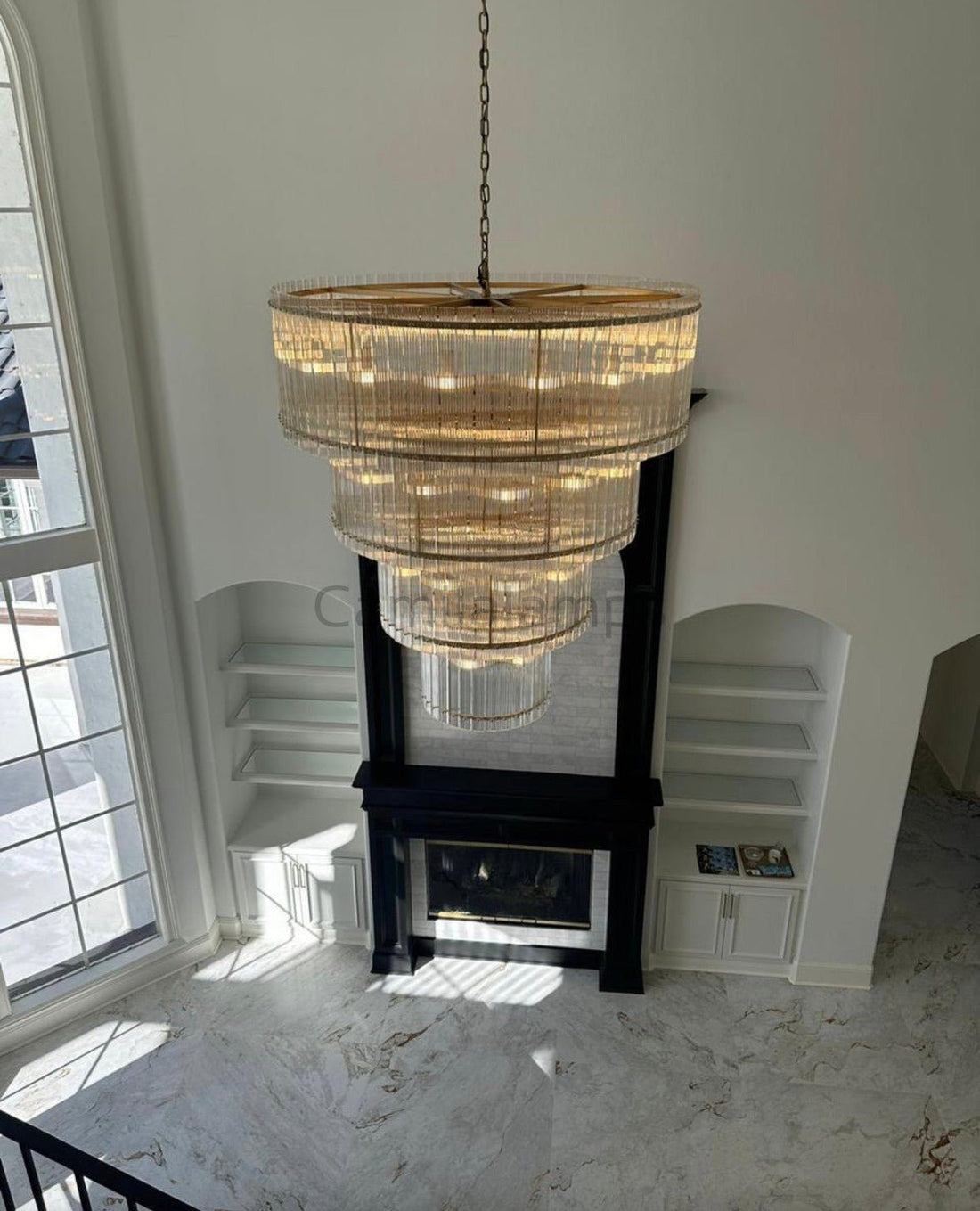 Marcus 4 - Tier Round Chandelier 60"（customize） - Camilalamps - CA - CH2092T48 - 1