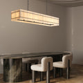 Marcus Alabaster Linear Chandelier - Camilalamps - CA - RH - CH - 2552644
