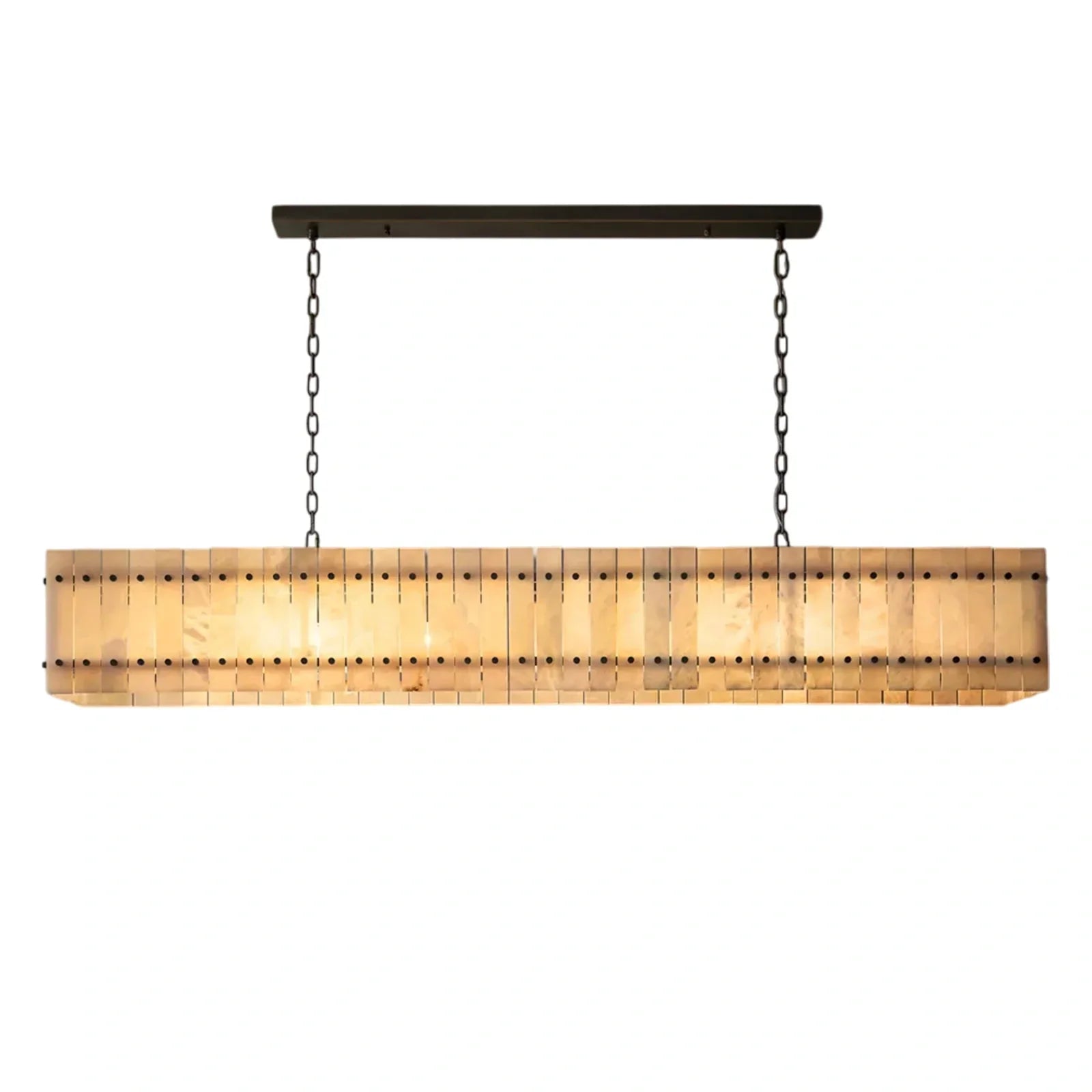 Marcus Alabaster Linear Chandelier - Camilalamps - CA - RH - CH - 2552644