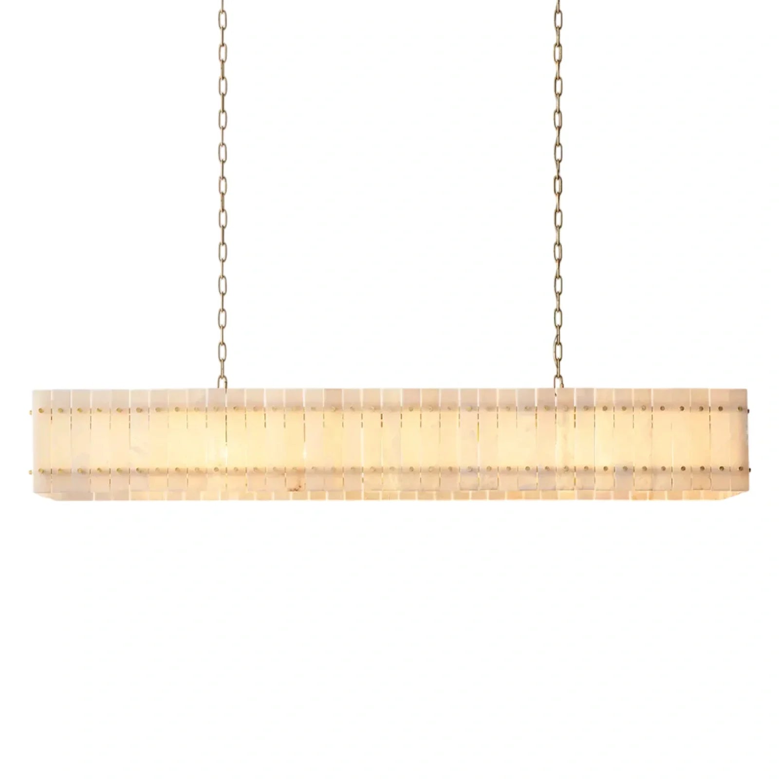 Marcus Alabaster Linear Chandelier - Camilalamps - CA - RH - CH - 2552642