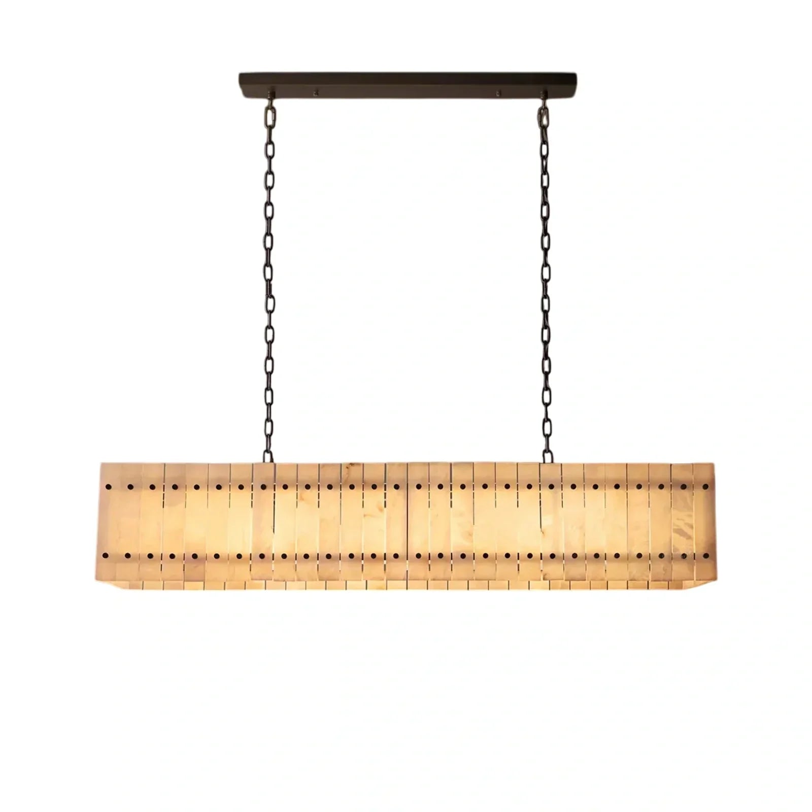 Marcus Alabaster Linear Chandelier - Camilalamps - CA - RH - CH - 2552643