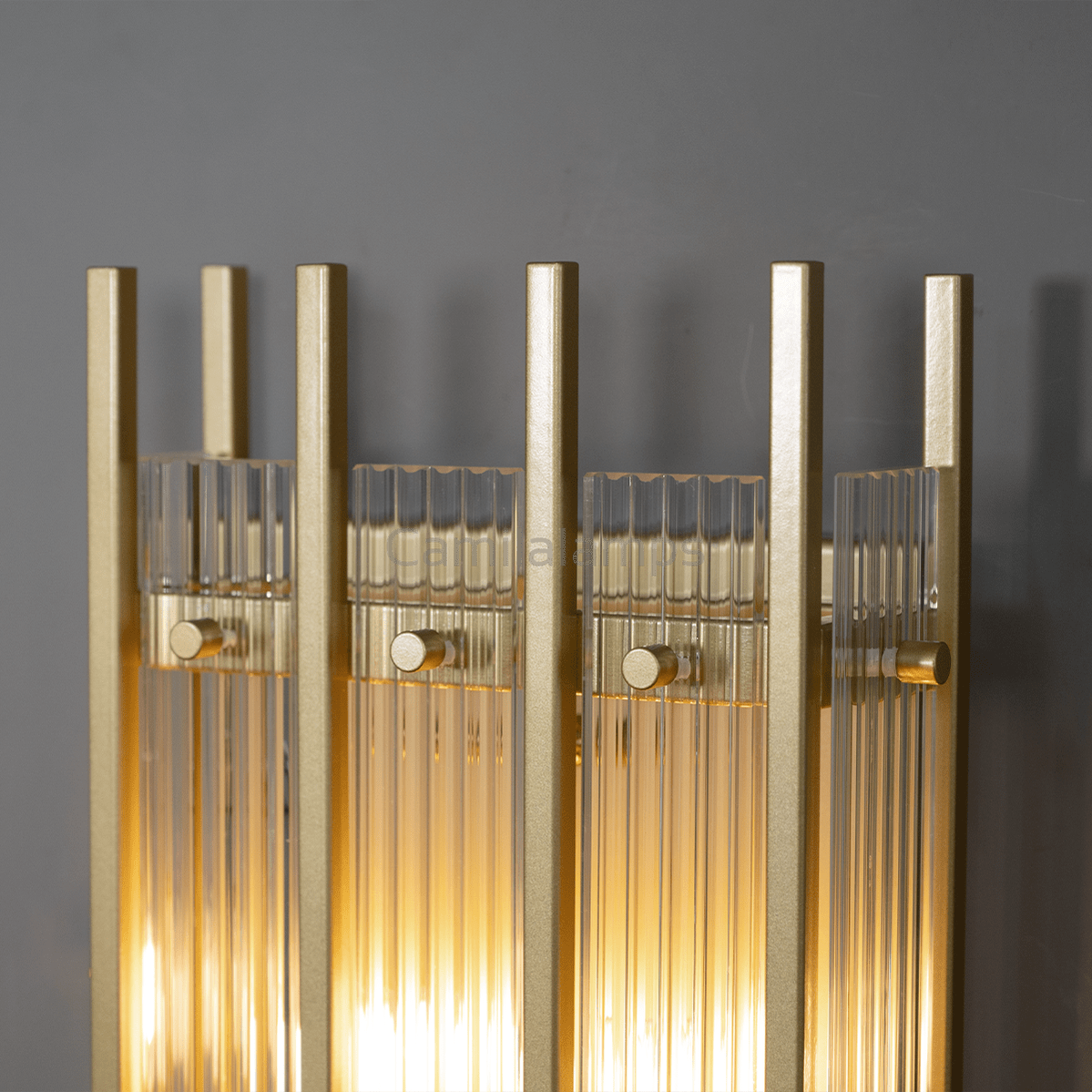Marcus Glass Rectangular Wall Sconce - Camilalamps - CA - SUN - 701