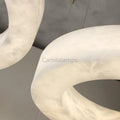 Margot Alabaster Modern Circular Chandelier - Camilalamps - CAM - AB002 - 1