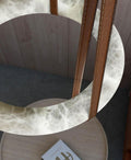 Margot Oslo Pendant Alabaster Chandelier With Leather - Camilalamps - CAM1490 - 1