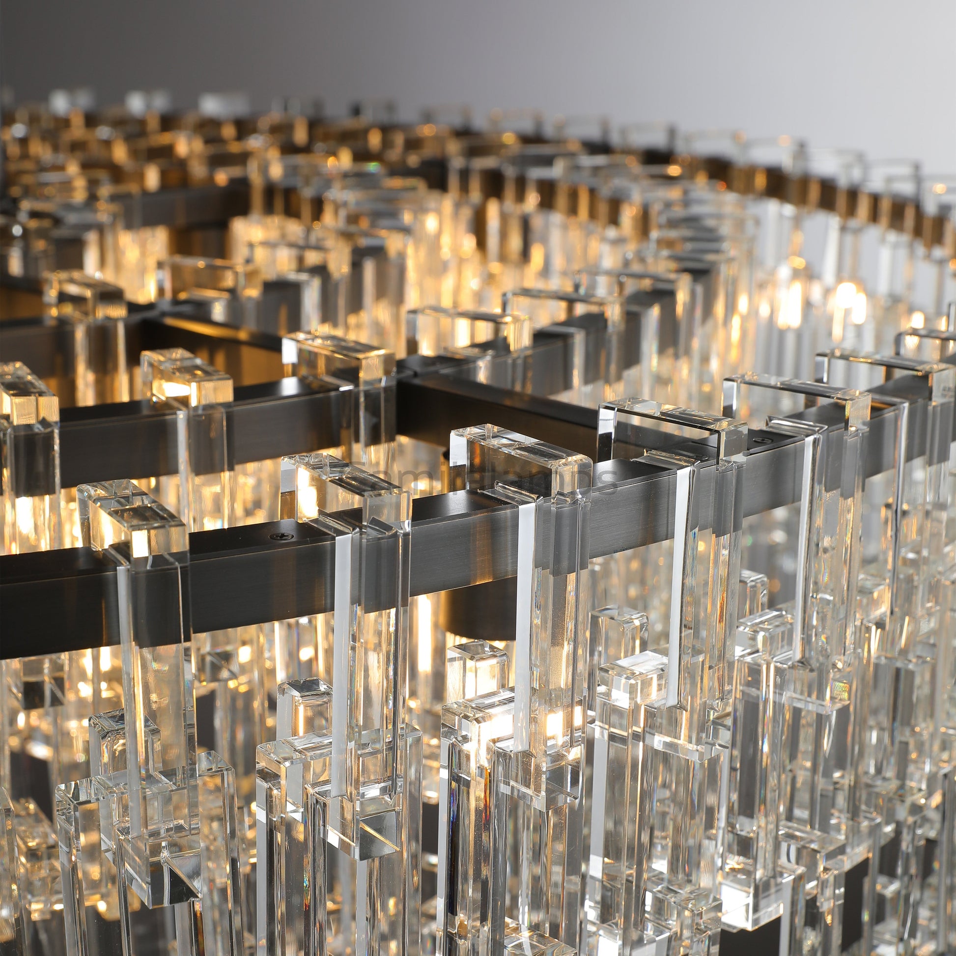 Marigan Elegant Round K9 Crystal Chandelier 36", 48", 60" - Camilalamps - CAM1014