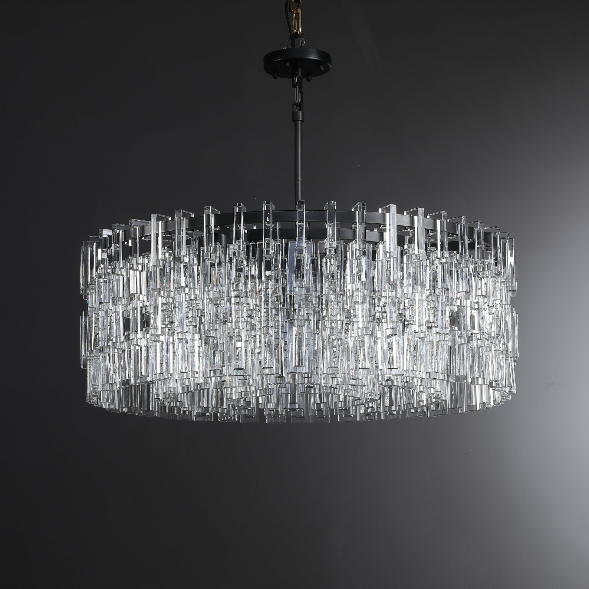 Marigan Elegant Round K9 Crystal Chandelier 36", 48", 60" - Camilalamps - CAM1014