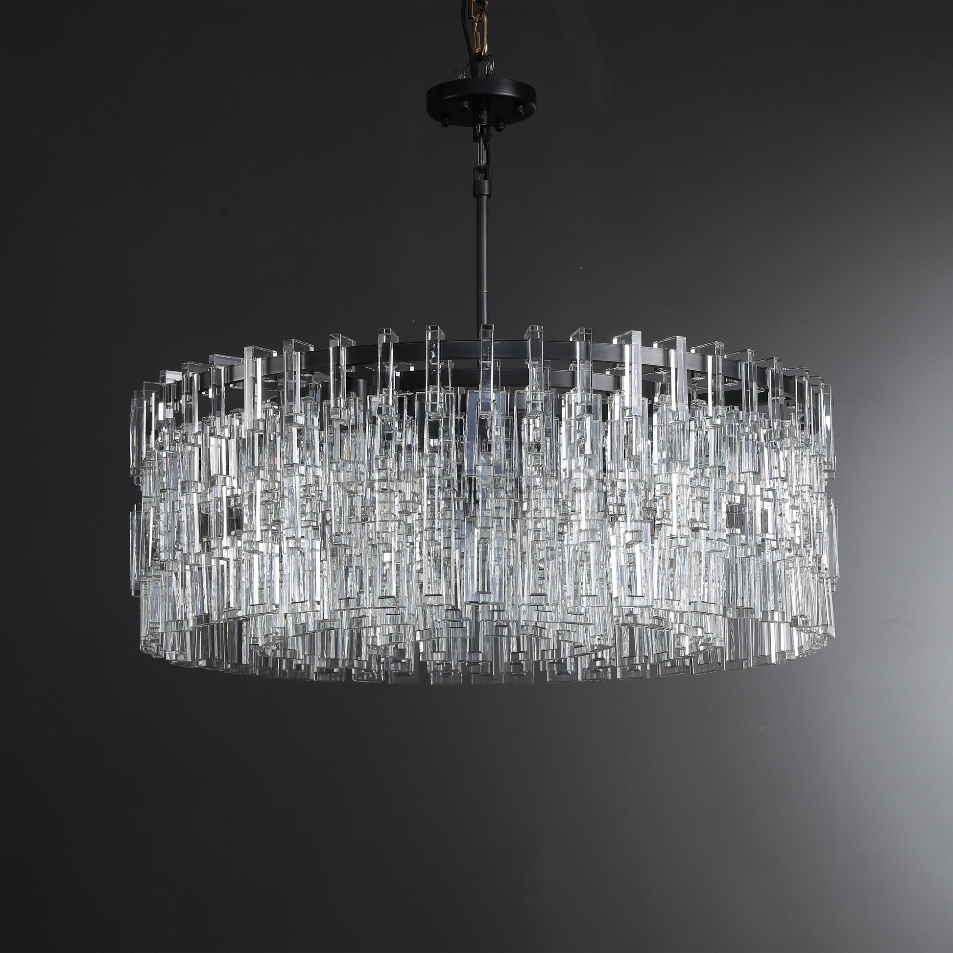 Marigan Elegant Round K9 Crystal Chandelier 36", 48", 60" - Camilalamps - CAM1014