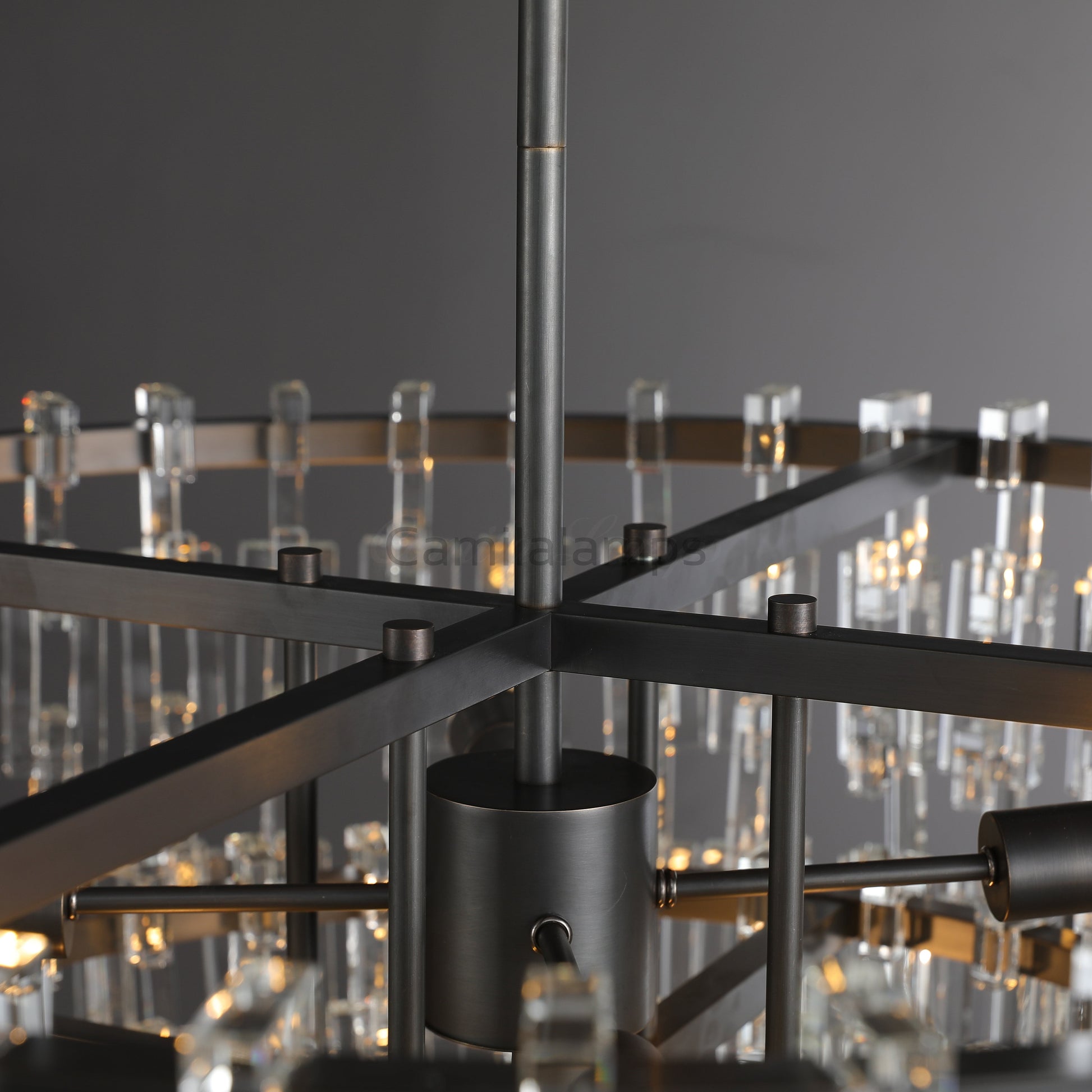 Marigan Elegant Round K9 Crystal Chandelier 36", 48", 60" - Camilalamps - CAM1014