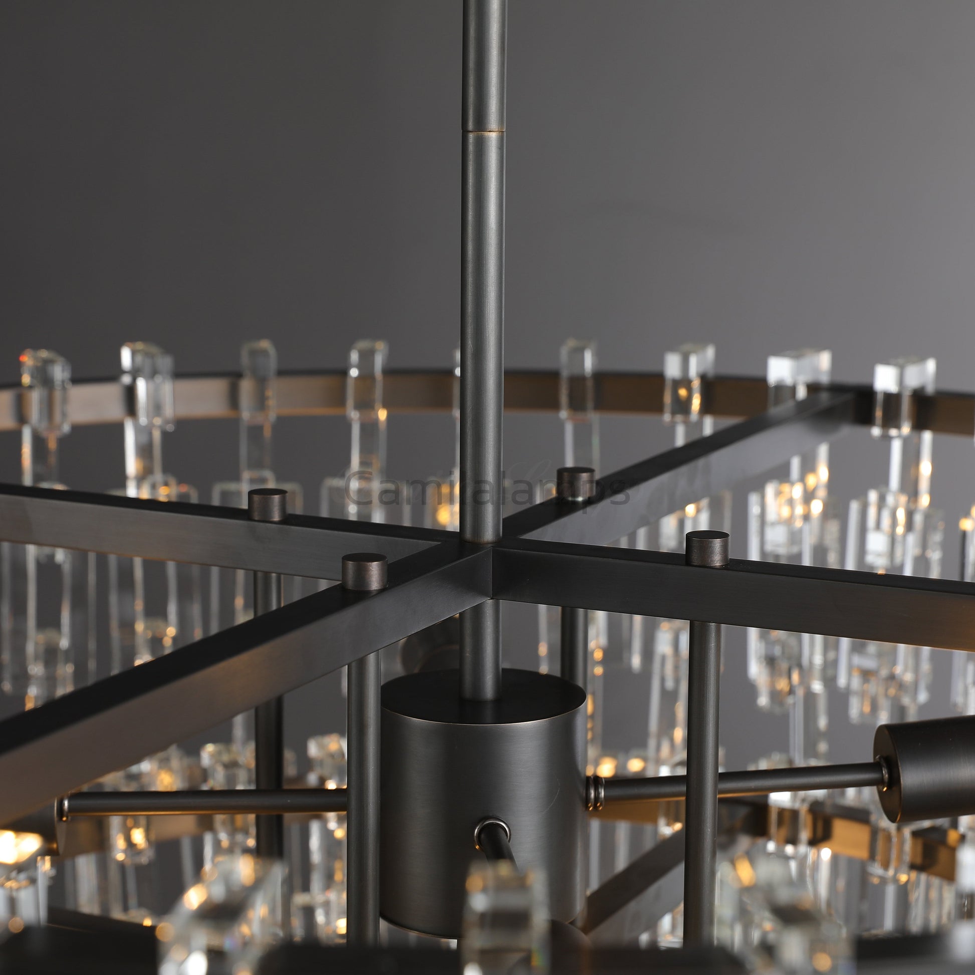 Marigan Elegant Round K9 Crystal Chandelier 36", 48", 60" - Camilalamps - CAM1014