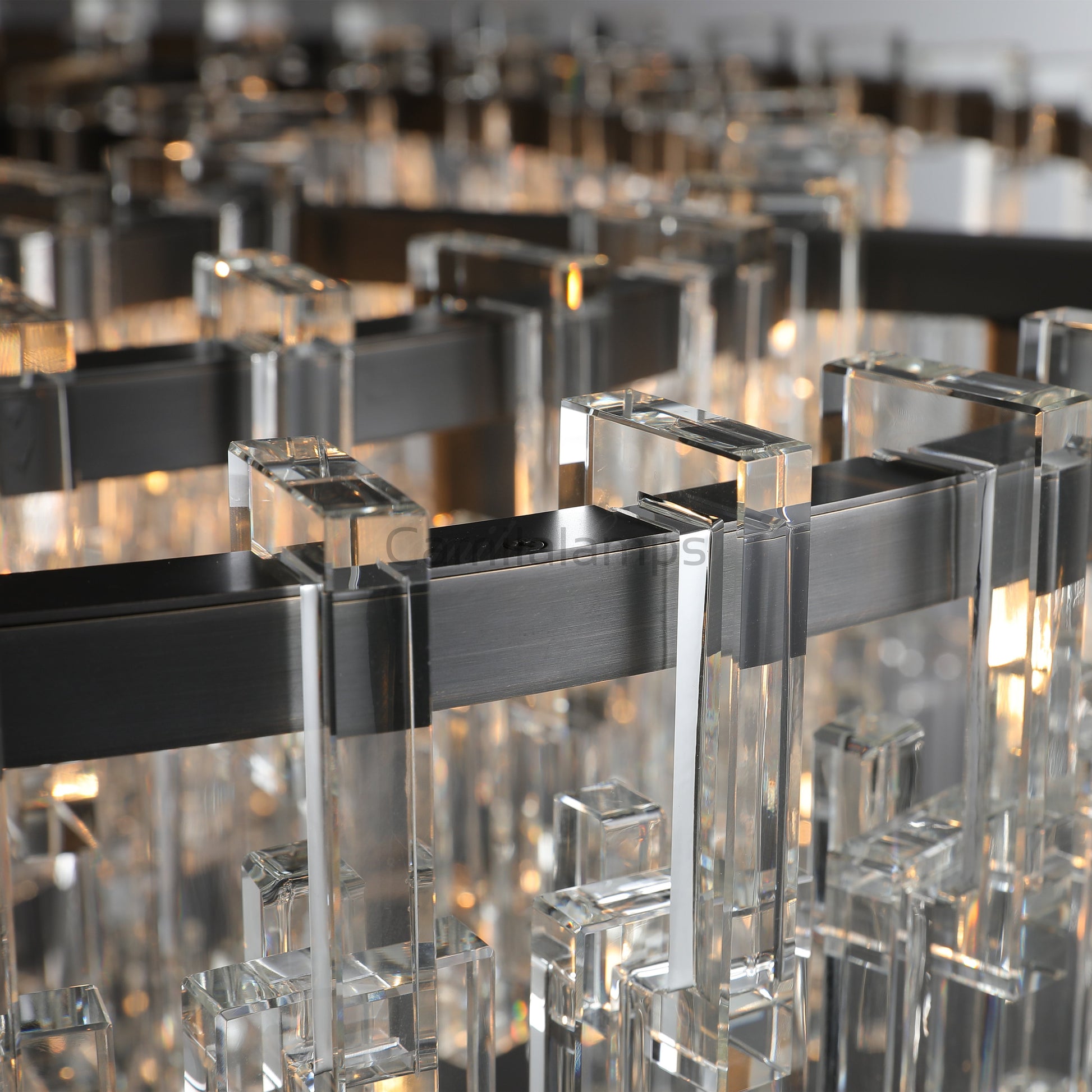 Marigan Elegant Round K9 Crystal Chandelier 36", 48", 60" - Camilalamps - CAM1014