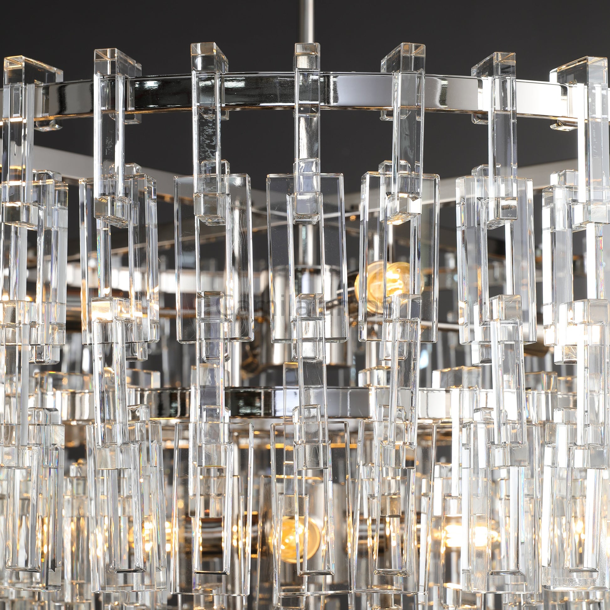 Marignan Tier K9 Crystal Round Chandelier - Camilalamps - CA0174