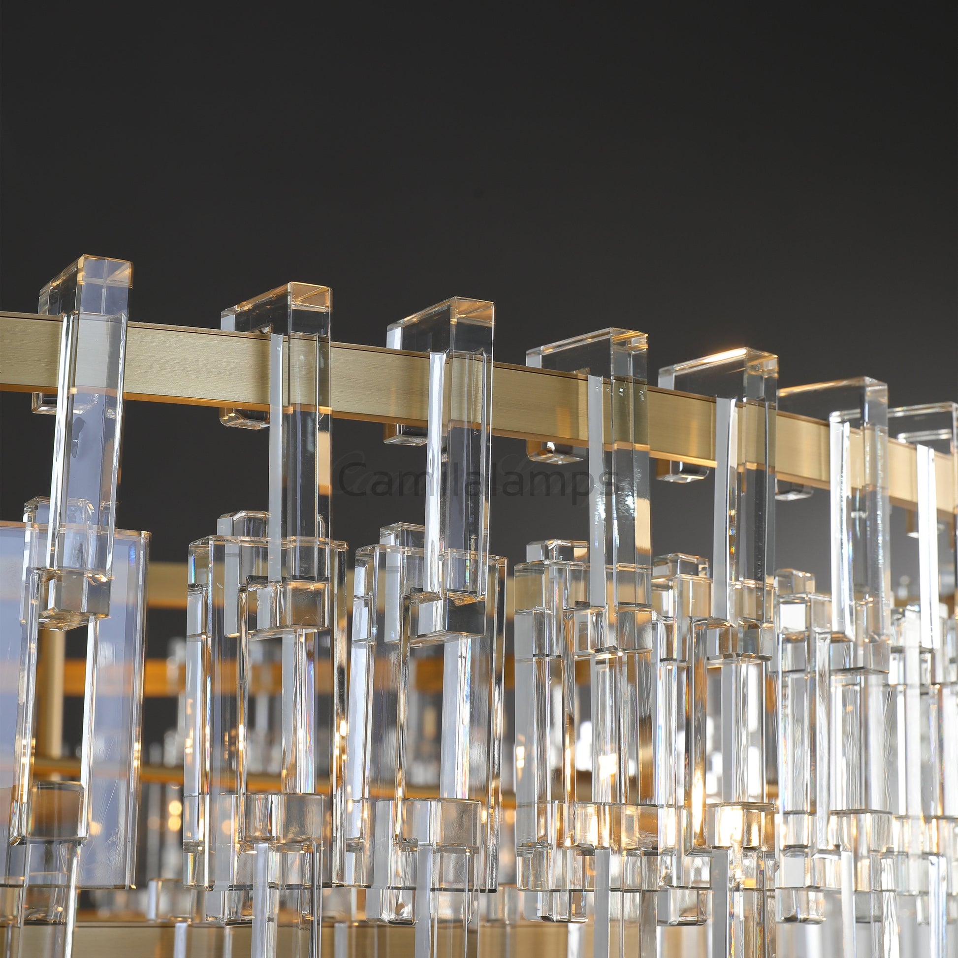 Marignan Tier K9 Crystal Round Chandelier 36″ 48″ 60″ - Camilalamps - Ca0174