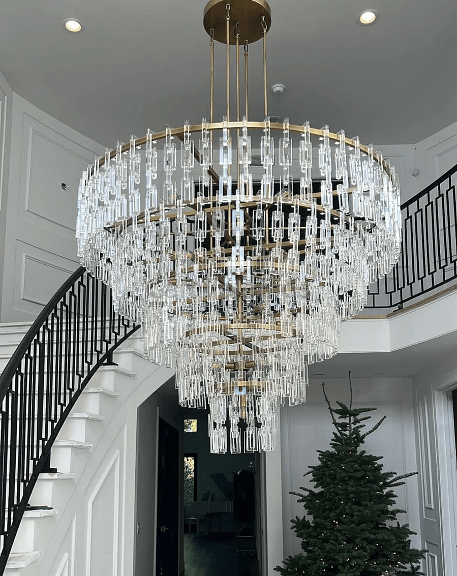 Marignan Tier K9 Crystal Round Chandelier 36″ 48″ 60″ - Camilalamps - Ca0175