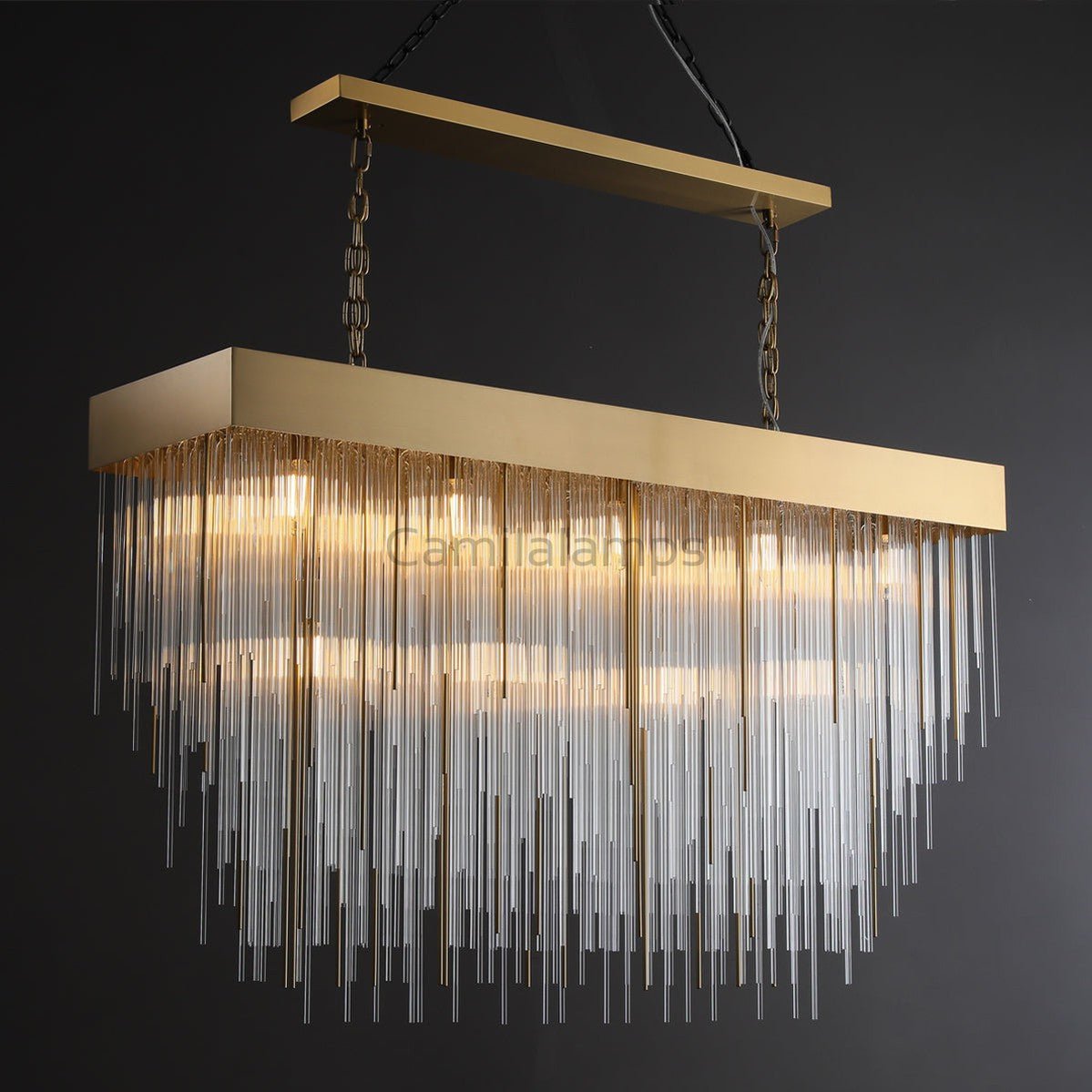 Mava Luxury Blown Glass Chandelier For Living Room Dining Room - Camilalamps - CAM1214