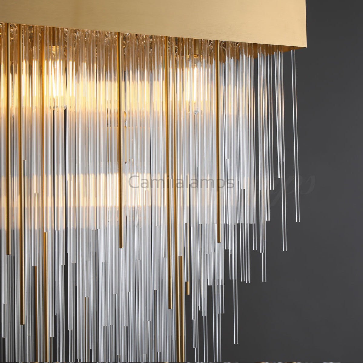 Mava Luxury Blown Glass Chandelier For Living Room Dining Room - Camilalamps - CAM1214