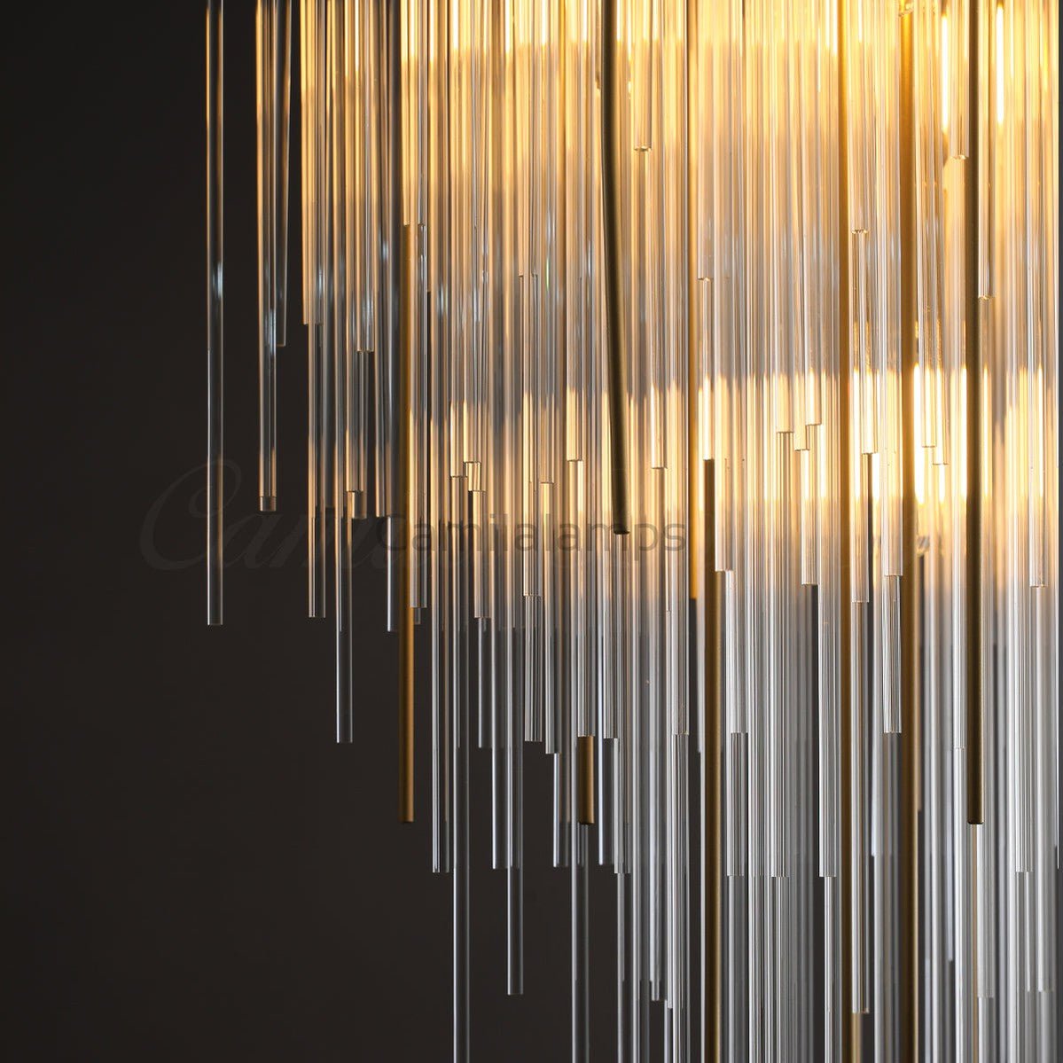 Mava Luxury Blown Glass Chandelier For Living Room Dining Room - Camilalamps - CAM1214