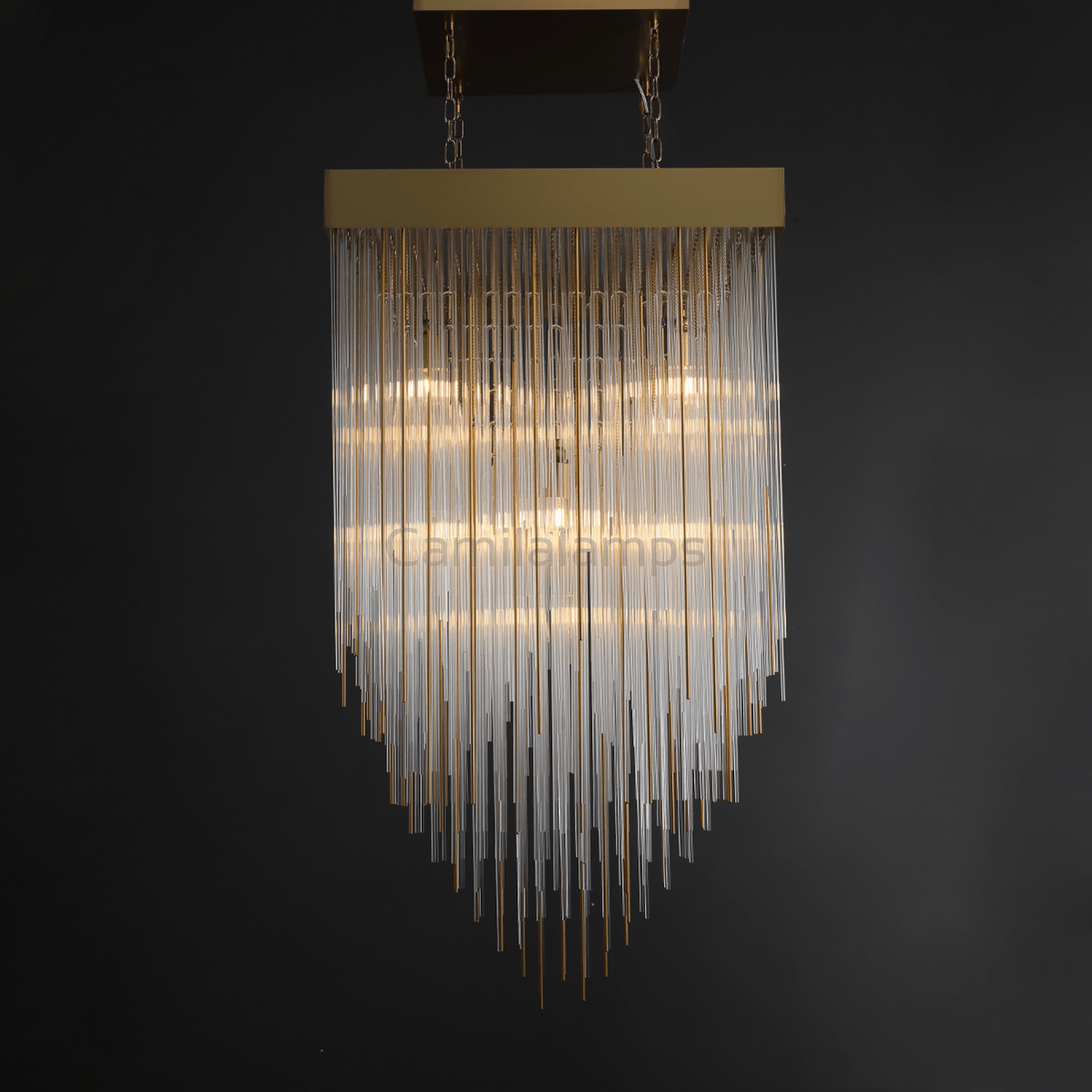 Mava Luxury Blown Glass Chandelier For Living Room Dining Room - Camilalamps - CAM1211