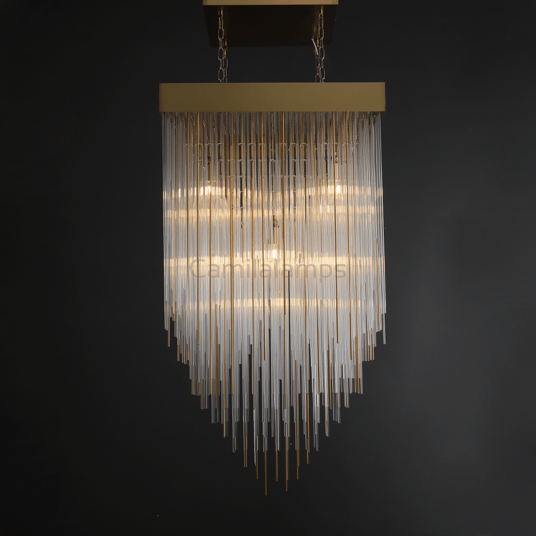 Mava Luxury Blown Glass Chandelier For Living Room Dining Room - Camilalamps - CAM1208