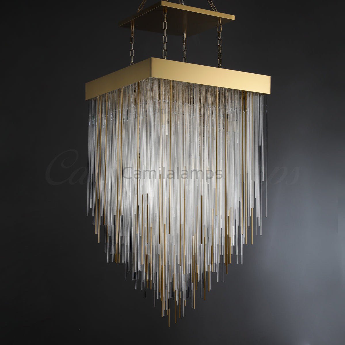 Mava Luxury Blown Glass Chandelier For Living Room Dining Room - Camilalamps - CAM1214