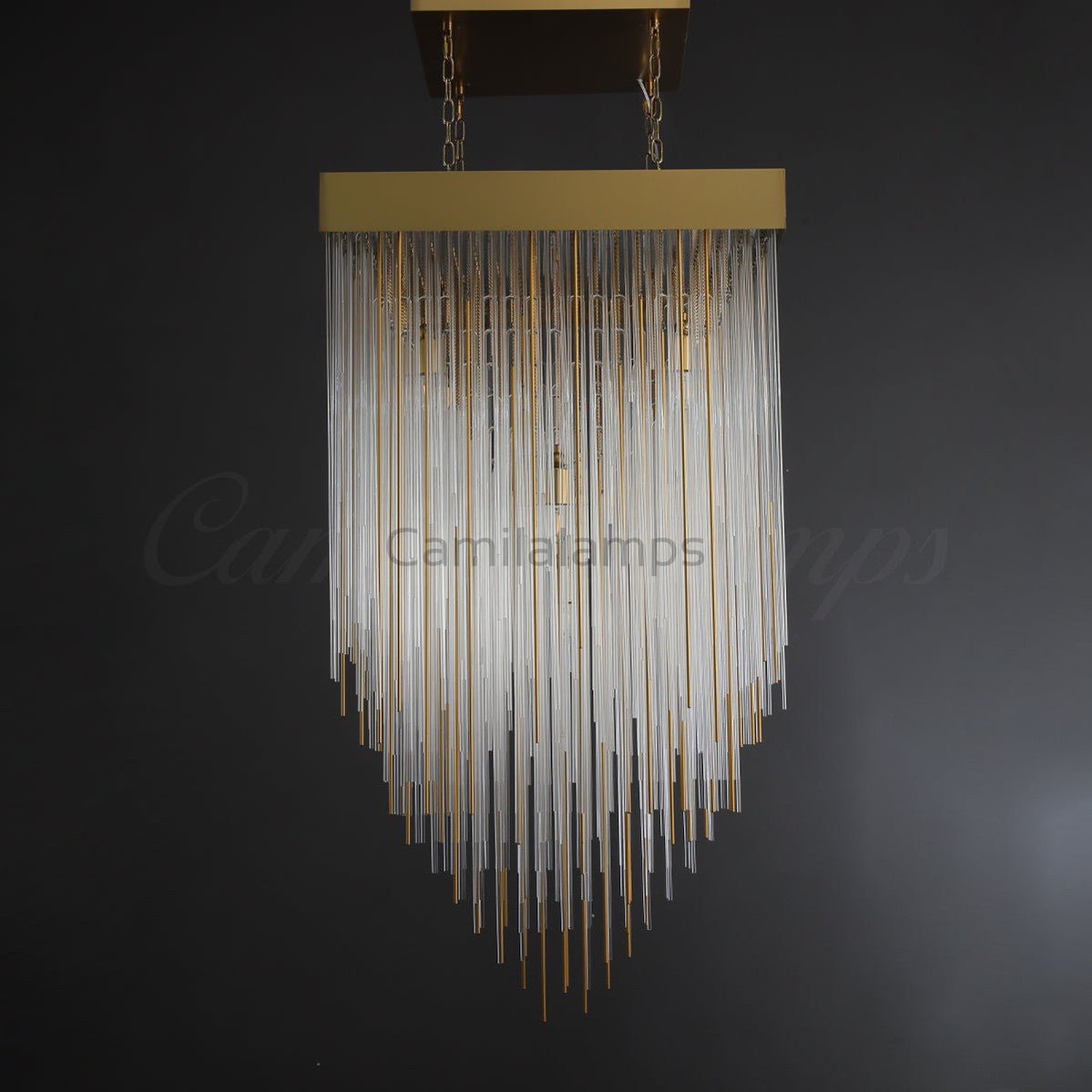 Mava Luxury Blown Glass Chandelier For Living Room Dining Room - Camilalamps - CAM1214