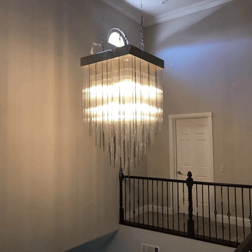 Mava Luxury Blown Glass Chandelier For Living Room Dining Room - Camilalamps - CAM1208
