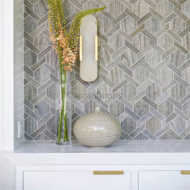 Melang Alabaster Wall Sconce 28”H - Camilalamps - CA - ALA - W - 5