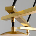 Miira Alabaster Chandelier with 3/6/8 heads - Camilalamps - Miira - 1606 - 3 hea - Brass - 1