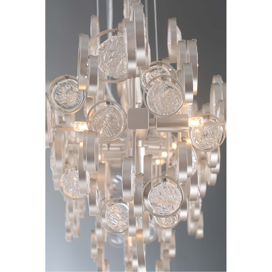 Mirella Trento Clustered Glass Linear Chandelier - Camilalamps - CAARHWS - 2562004