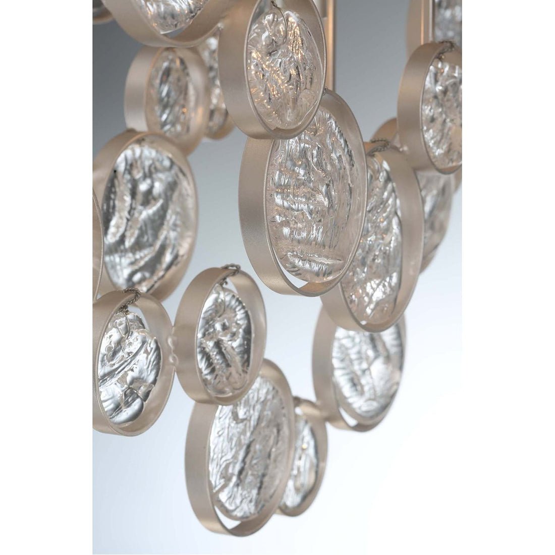 Mirella Trento Clustered Glass Linear Chandelier - Camilalamps - CAARHWS - 2562004