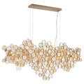 Mirella Trento Clustered Glass Linear Chandelier - Camilalamps - CAARHWS - 2562002