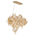 Mirella Trento Clustered Glass Linear Chandelier - Camilalamps - CAARHWS - 2562004