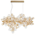 Mirella Trento Clustered Glass Linear Chandelier - Camilalamps - CAARHWS - 2562001