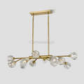 Mitchell Clear Glass Linear Chandelier - Camilalamps - CA - LI2024 - C5824