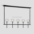 Mitchell Clear Glass Linear Chandelier - Camilalamps - CA - LI2024 - C5819