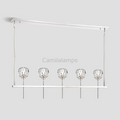 Mitchell Clear Glass Linear Chandelier - Camilalamps - CA - LI2024 - C5820