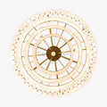 Modern Alabaster Tiered Chandelier - Camilalamps - Moder - 2086 - Copp - Dia 1 - 3