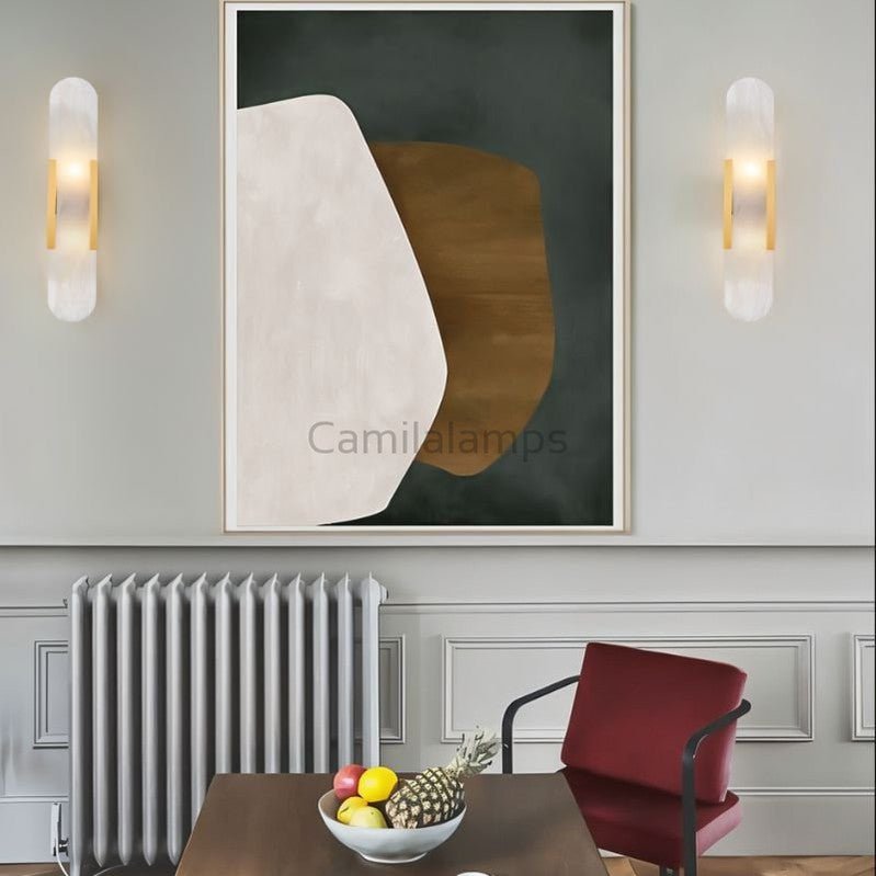 Modern Alabaster Wall Lamp - Camilalamps - CAM1676