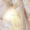 Modern Aluminum Chain Tassel Chandelier - Camilalamps - OL-1aL1122-1C1943