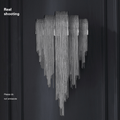 Modern Aluminum Chain Tassel Wall Sconce - Camilalamps - ILM0592