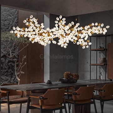 Modern Artistic Linear Elegant Grape Extra Large Chandelier - Camilalamps - CA - 0024