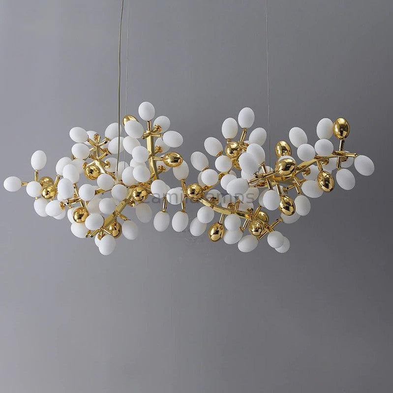 Modern Artistic Linear Grape Chandelier - Camilalamps - Ca-10021