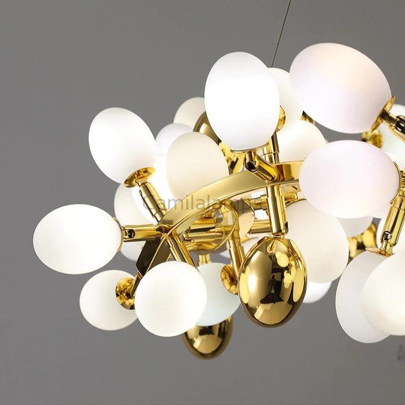 Modern Artistic Linear Grape Chandelier - Camilalamps - CA - 0022