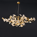 Modern Ceramic Ginkgo Chandelier - Camilalamps - ILC0688