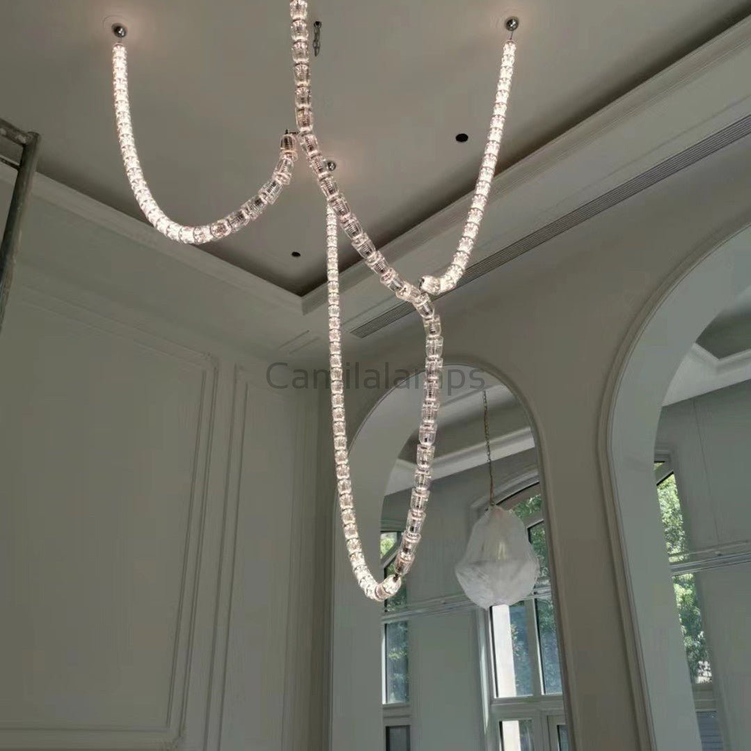 Modern Collier LED Pendant/Chandelier - Camilalamps - CO - P262