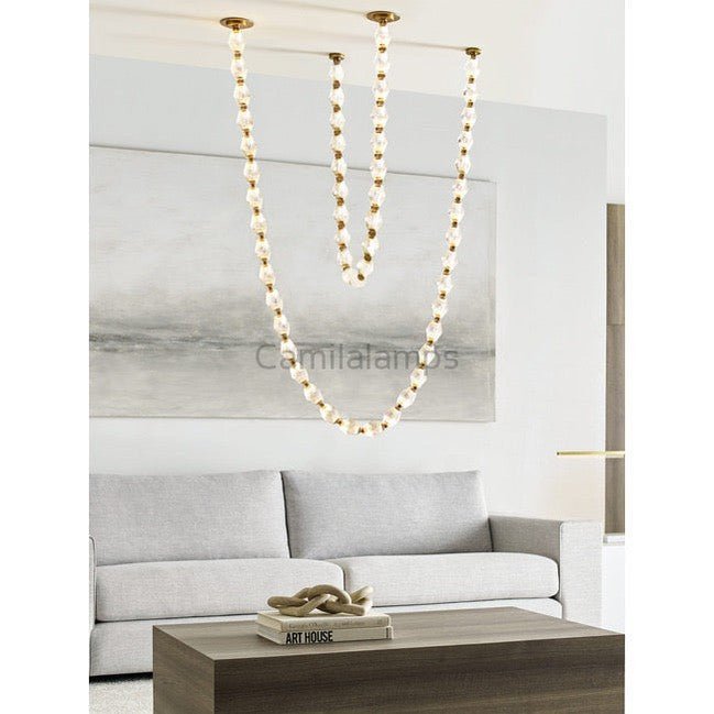 Modern Collier LED Pendant/Chandelier - Camilalamps - CO-1P683