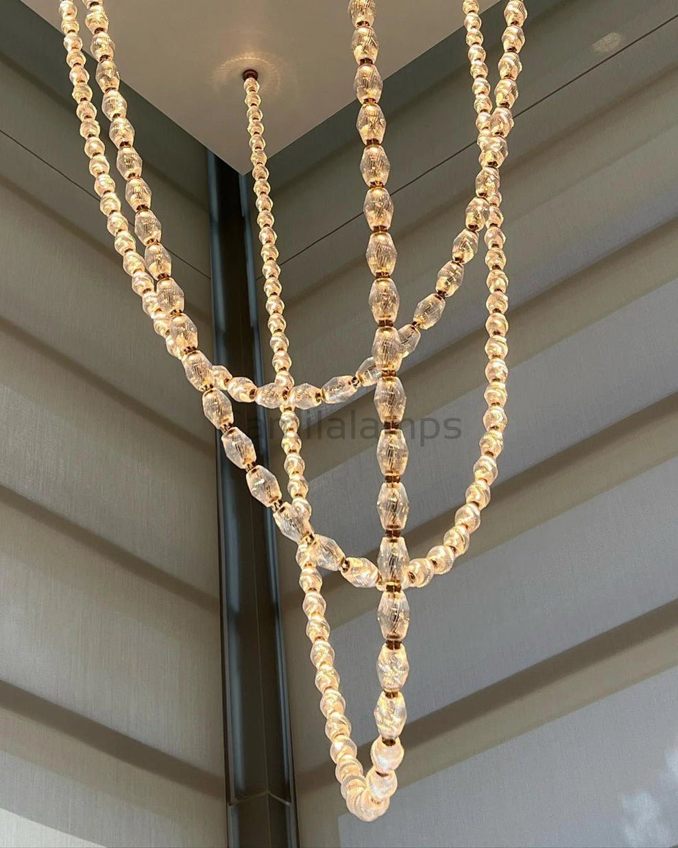 Modern Collier LED Pendant/Chandelier - Camilalamps - CO-1P1431