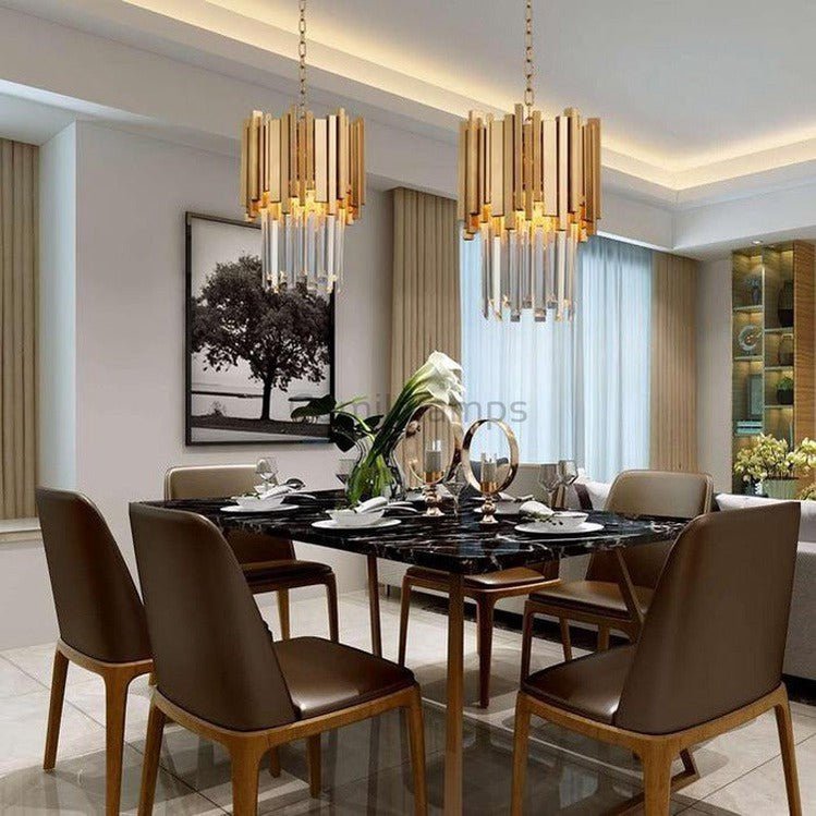 Modern Cream Crystal Pendant Chandelier - Camilalamps - Ca-1PENDaNT-10198